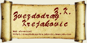Zvezdodrag Krejaković vizit kartica